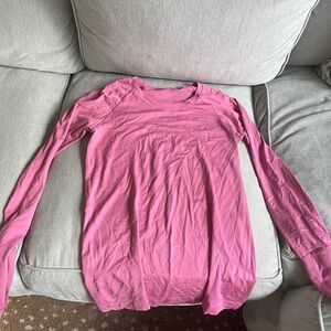 Lululemon swiftly tech long sleeve size 8 dusty rose/pink color